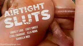 Lyra Lockhart & Eddie Jaye & Donny Sins & Robby Echo & Rod Jackson in Airtight Sluts: Five Hot Sluts Take Five Hard Cocks And All The Cum - KINK