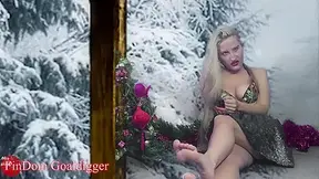 Red Pedicure Ruined Orgasm - Sex Movies Featuring Findom Goaldigger