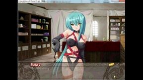 Horny Hentai Babe Seduces in Eroge Fantasy Scene
