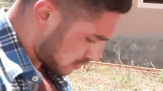 Sensual Jacket Wearer Handsome Stud Fucks His Hot Bottom Boyfriend