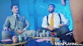 Sumbissive Mika Ayden endures breeding with Juan McCoy & Vikor Rom