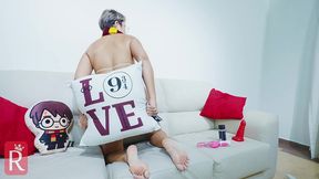 hogwarts student gets a anal fuck with a sex machine - estudante de hogwarts da uma foda anal com uma maquina de sexo