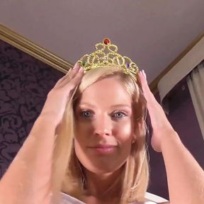 Arrogant Blond Princess POV Spitting Extreme!