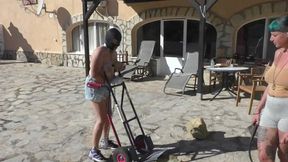 Outdoor Predicament Training for Titslave Susi - Part 2 MOV SD