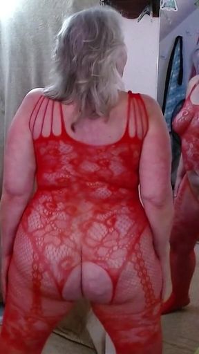 1219 Bodystocking Modeling and Masturbation From Dawnskye1962