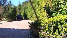 Step Father with Big Cock Fucks Horny Skinny Teen Vanessa in Threesome