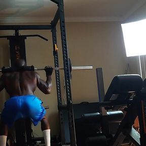 Hallelujah Johnson - Barbell Squats