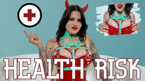 Health Risk - Mental Domination Medical Fetish Latex Femdom POV Ft Miss Roper