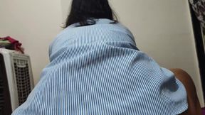 desi collage girl ne collage se ate hi apane padosi ko bulakar chut choda