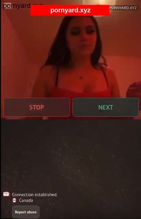 Amateur Webcam Flashing Reaction