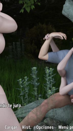 Sanji Fantasy Toon Adventure - Starting a Sexual Adventure with Nami and Nico Robin from One Piece   Clip 1