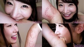 Kiyoka Igarashi - Biting by Japanese cute girl part1