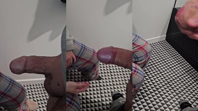 Milf deepthroats thick uncut cock fast and messy