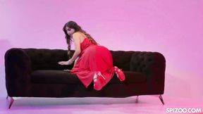 Beautiful Aaliyah Yasin Slides Her Pussy On Hard Shaft