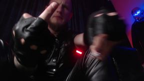 Alpha in Leather - Smoking Domination