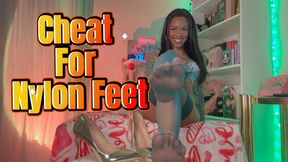 Cheat 4 Sweaty Ebony Nylon Feet ✨