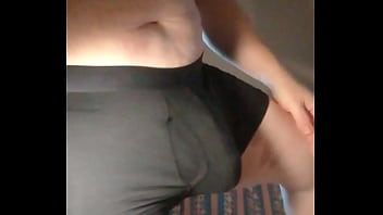 white cock boxers big bulge, about to start stroking my c ok