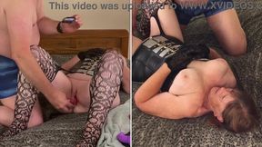 Granny Carmen's POV homemade creampie