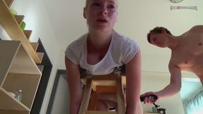 Shackled Girl And The Schoolpaddle - FACE 20