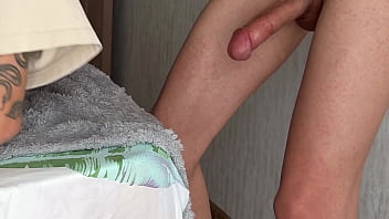 Part 2 stepbrother came to visit, let him try my big dick, fucked his tight asshole