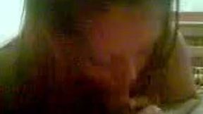 Chubby bosomy girlfriend blows me and rides on top