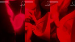 amateur boy lending hand to his friend pissing in public toilets  urinal