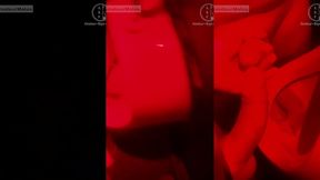 amateur boy lending hand to his friend pissing in public toilets  urinal