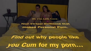Babe gets him to watch hentai porn for 1st time then 69 sucking/fucking creampie - Lelu Love