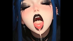 Homemade quickie with Sona from League of Legends with creampie and oral cumshot - AI GENERATION