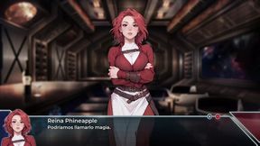 Queen Phineapple's Defeat by Godly Sack in 3D Anime Fantasy