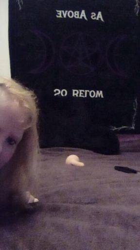 Bj on dildo/ masturbating