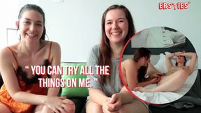 Ersties - Sweet Leah fingers loudly moaning Domino