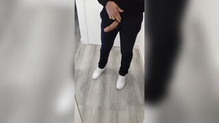 Mi trouser snake gets rock-hard when I know youre looking at me