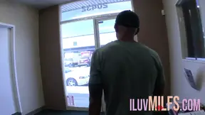 Tattooed artist gets a deepthroat blowjob while inked