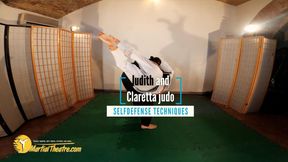 Judith and Claretta judo selfdefense techniques