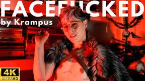 Facefucked by Krampus - Jaq Quicksilver Punishes You With POV Demon Cock and Big Clit Facefucking - FtM, trans, femdom, holiday, strapon - 4k mp4