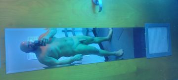BamBam just cumming in the tanning bed again