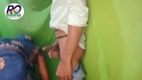 Desi husband and wife both fucked hard in doggy style and lifted the saree and fucked in Hindi audio