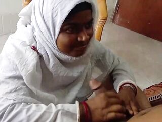 Bangladeshi Student18 With Her Teacher