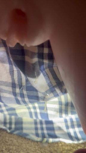 Aftermath Of My Close Up Cumshot