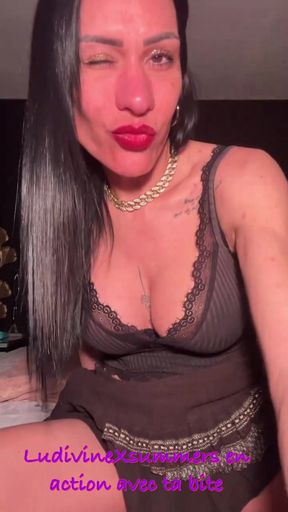 with Ludivine Summers. Come and empty your balls
