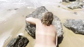 Hot beachside anal&#x1F44C; action
