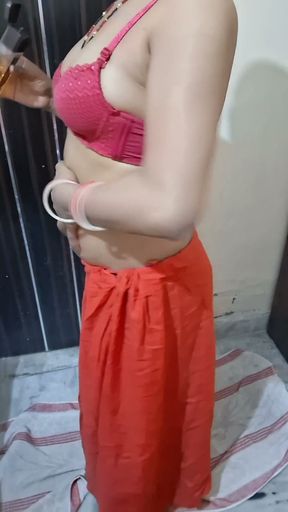 Bengali Bhabhi's Sexy Massage Video Cock Will Stand Up After Seeing You   Clip 1