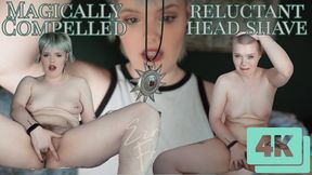 4K Made To Shave - Compelled Reluctant Head Shaving- Buzzcut Slut - Ezra Faith