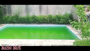 the guy cleaned the pool and then came inside my ass, did he clean it?