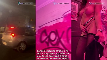 Depois de uma suruba fiz um striper para o corno e os meninos