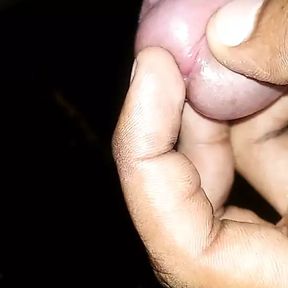 Young Desi Plays With his Cock Untill he gets Pleasure