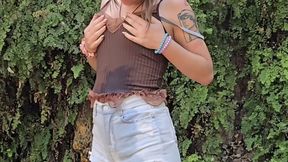 Spontaneous Splash in the Creek!