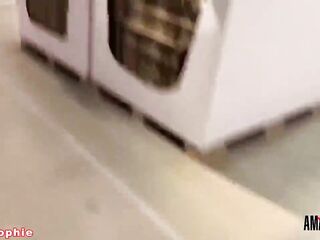 Devil-Sophie: Enormous public oral sex in the furniture store