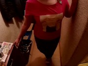 MOM'S FRIEND DOES A BLOWJOB